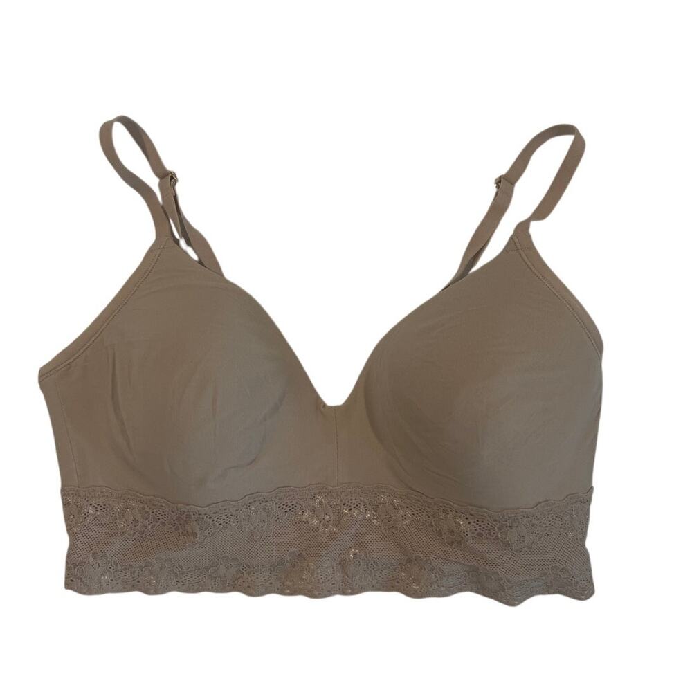 Natori Bliss Perfection Contour Soft Cup Bralette Womens Size 32D Style 723154